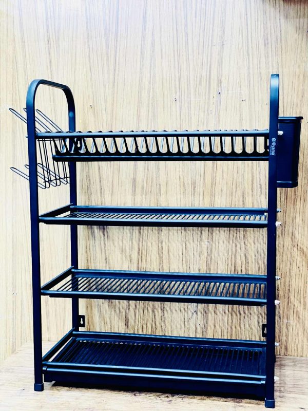 Stainless Steel Dish Rack 4 Layer and 24plates NDR-4L-24P - Image 3